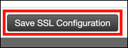 Save SSL Configuration